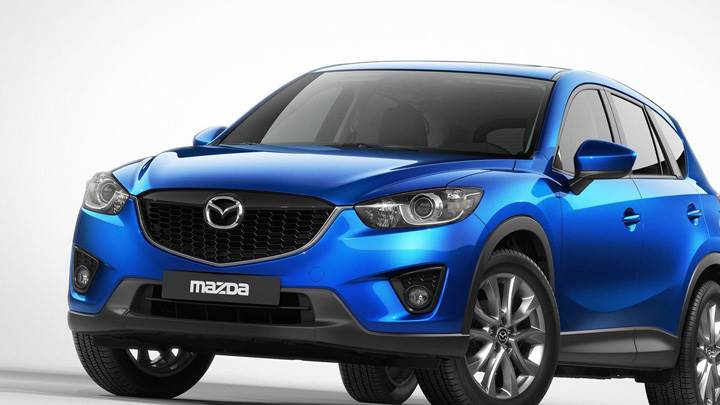 2013 Mazda CX-5 Front Pose in Blue